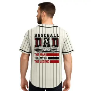 custom baseball jersey baseball dad the men, the myth, the legend