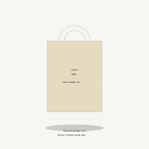 Bamboopo Canvas Everyday Tote product mockup