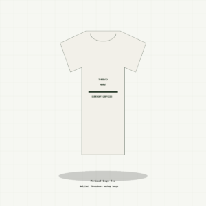 Bamboopo Minimal Logo Tee product mockup