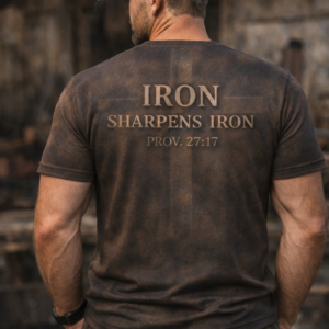 Iron Sharpens Iron Prov. 27:17 T-Shirt